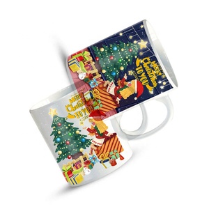 <span class=keywords><strong>Taza</strong></span> de café con logotipo personalizado, tazas mágicas de cerámica con cambio de color para regalo de Navidad - Product Image 2