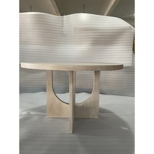 โต๊ะอาหารทันสมัย 1220 x 1220 x 760 มม. ทำจากไม้ สำหรับเฟอร์นิเจอร์บ้าน - Product Image 2