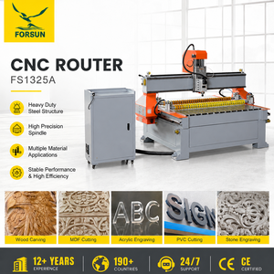 ส่วนลด 37% เครื่องเราเตอร์ <span class=keywords><strong>CNC</strong></span> รุ่นใหม่ ดีไซน์ประหยัด พร้อมระบบควบคุม NC Studio/DSP และระบบ ATC สำหรับทำเคาน์เตอร์ครัวและงานหินตกแต่ง - Product Image 1