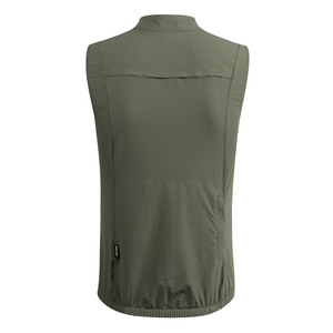 <span class=keywords><strong>Gilet</strong></span> de cyclisme coupe-vent personnalisé <span class=keywords><strong>Gilet</strong></span> de vélo de <span class=keywords><strong>route</strong></span> sans manches pour hommes Vert en gros | Fabricant de <span class=keywords><strong>gilet</strong></span> de cyclisme imperméable OEM - Product Image 2