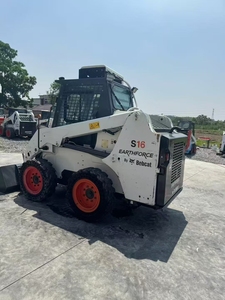 De Best Verkochte Bobcat S16 Gebruikte <span class=keywords><strong>Skid</strong></span>-Stuurlader Is Een Kosteneffectieve Tweedehands Machine Die In De Fabriek Op Voorraad Is - Product Image 3