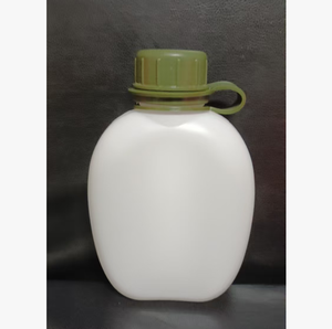 Botella de Agua de Plástico DFB1025 de 800 ml, Segura para Contacto con Alimentos, con Tazas de Aluminio, Cantimplora de Supervivencia y Taza para Calentar Agua - Product Image 5