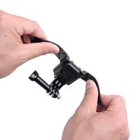Support de caméra d'action HONGDAK pour casque de moto, fixation mentonnière, support de casque de moto, support de caméra pour casque de vélo