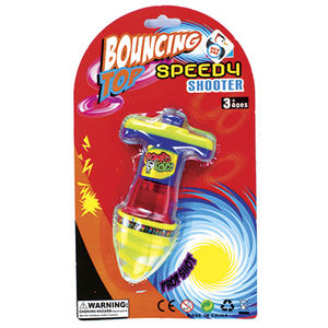 Jouet <span class=keywords><strong>toupie</strong></span> lumineuse pour enfants avec <span class=keywords><strong>action</strong></span> rebondissante et tireur rapide, jeu de gyroscope classique pour le plaisir familial en intérieur - Product Image 5