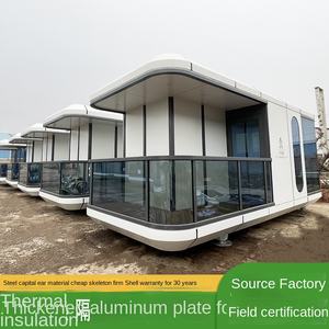 Cabaña Futurista Casa Contenedor Estilo Cápsula Espacial Característica Tecnología Paisaje Hotel Casa de Huéspedes - Product Image 5