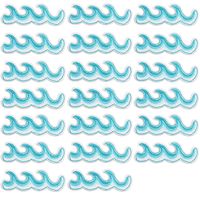 Patchs thermocollants brodés motif vague japonaise Kanagawa pour jeans, vestes, sacs à dos, chapeaux – Vente en gros DIY
