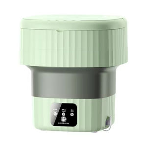 Lavadora Portátil Mini, Automática, Eléctrica, Plegable, con Secadora por Centrifugado, para Ropa Interior y Calcetines - Product Image 1