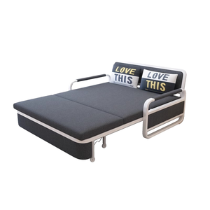 Modern Kumaş Çok Fonksiyonlu Çekyat-Yumuşak Teleskopik Katlanabilir Tek/Çift Kişilik Yatak Oturma Odası Balkon Küçük Daireler İçin - Product Image 1