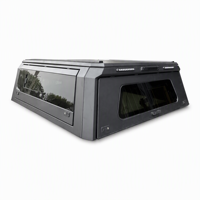 Capot de camion Chevrolet Colorado en aluminium, coque de camping-car, toit rigide, portes d'accès latérales, porte-bagages de toit, rangement de cargaison, verrouillable, étanche