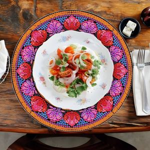 Acrylic Four-piece Set Creative <strong>Mandala</strong> Restaurant Plate Handmade Decorative Painting DIY <strong>Dot</strong> Diamond Painting Placemat - Product Image 4