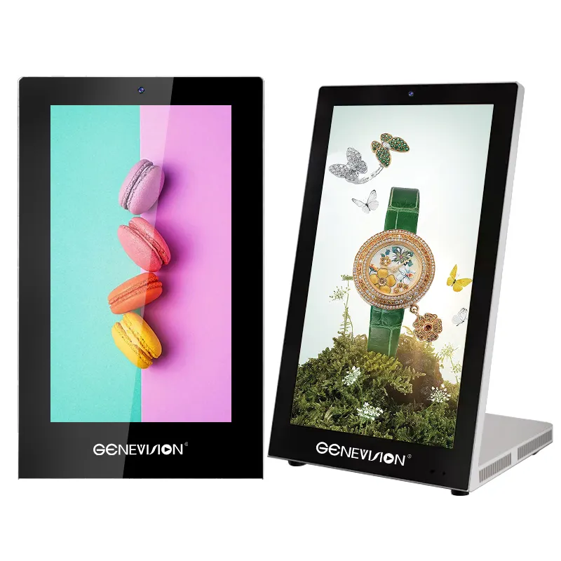 15,6 Zoll Desktop Digital Signage Touchscreen WLAN/3G/Android/Internet Lcd Werbedisplay Werbemittel-Player