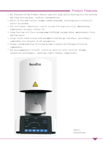 <span class=keywords><strong>Precio</strong></span> Directo de Fábrica - <span class=keywords><strong>Horno</strong></span> <span class=keywords><strong>Dental</strong></span> de <span class=keywords><strong>Porcelana</strong></span> NeuoRton M5 de 1500W con Bomba, Maquinaria con Certificación CE, 220V AC, Logotipo Personalizado OEM - Product Image 4