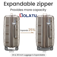 2025 gros luxe PP valise sur roues chariot à bagages valise de voyage Premium valise de taille moyenne pour les voyages