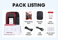 Escáner de Automóviles OBDII LAUNCH CRP129X V3 en Oferta, con Diagnóstico de 4 Sistemas, 12 Servicios de Reinicio, Herramienta de Diagnóstico, Lector OBD2 CRP123X V3.0