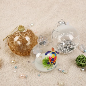 Décoration de Noël haut de gamme de style souvenir, thème sable de plage blanc océanique, utilisée pour la collection de cadeaux et la décoration des fêtes - Product Image 2