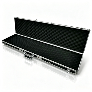 Outdoor <strong>Case</strong> Aluminum Long <strong>Case</strong> with Foam Insert for Storage - Product Image 1