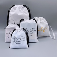 Sacs à cordon en velours, pochette en tissu imprimé or, sac en tissu, Logo personnalisé pour perruque de cheveux, offre spéciale
