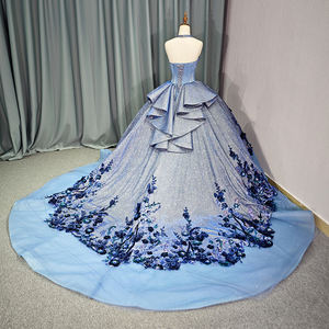 Jancember 6739 Chic Halter Sans Manches Brillant Soirée Fille Robes De Soirée - Product Image 4