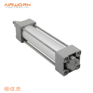 Silinder <span class=keywords><strong>Piston</strong></span> Teleskopik Hidro Pneumatik Hidrolik Dorong Tarik Aksi Ganda Berkualitas Tinggi Tipe MBB SMC - Product Image 4