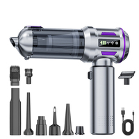 Aspirateur de voiture sans fil 100W puissant, portable, à moteur sans balais, haute aspiration 18000Pa, vente en gros