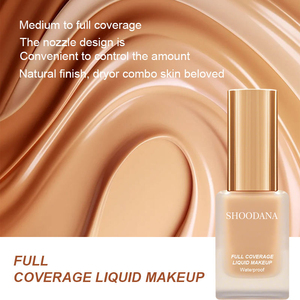 Base de Maquillaje Líquida Blanqueadora, Hidratante, Protectora Solar, Resistente al Agua, de Larga Duración, para Piel Oscura, Marca Blanca Personalizada al por Mayor - Product Image 4