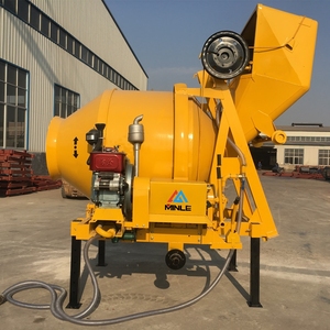 Trémie hydraulique portable de haute qualité Diesel obligatoire Petit bétonnière / Machine à <span class=keywords><strong>béton</strong></span> à moteur diesel 500L - Product Image 2