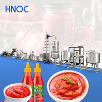 HNOC Industriële Tomatenpuree Machine Kleine Tomatensaus Machine Ketchup Machine