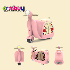 Scooter de <span class=keywords><strong>voyage</strong></span> cool, jouet moto, bagage à roulettes pour enfants - Product Image 5