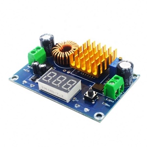 Módulo convertidor elevador de voltaje XH-M411 DC 3V-35V a DC 5V-45V, regulador de voltaje ajustable con voltímetro y pantalla digital - Product Image 1