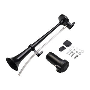 Bocina de Aire Universal de Acero Inoxidable de 12V y 150DB con Compresor de 17 Pulgadas para Camiones y Automóviles - Personalización Directa de Fábrica - Product Image 1