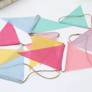 Festival Bunting Banner <span class=keywords><strong>Banderines</strong></span> Fiesta de feliz cumpleaños Boda <span class=keywords><strong>Guirnalda</strong></span> Decoración <span class=keywords><strong>Banderines</strong></span> coloridos <span class=keywords><strong>Banderines</strong></span> - Product Image 3