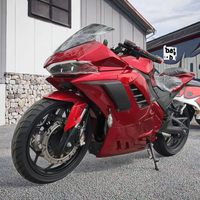 2025 VOLTSHIELD Electric Bike Motorcycle 72V Double Side AMRS Mid Motor Belt Drive Water-Cooling System 150km/h Speed Racing