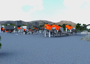 Uniquemac năng suất cao trạm nghiền đá tổng hợp dây chuyền chế biến đá granit Bazan - Product Image 3