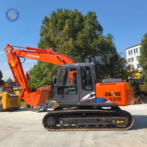 รถขุดฮิตาชิ Zaxis 120 ขนาด 12 ตัน ใช้งานน้อย น่าเชื่อถือ เหมาะสำหรับงานก่อสร้างและจัดสวน รถขุดฮิตาชิมือสอง - Product Image 1