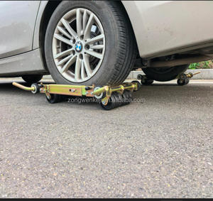 Chariot de positionnement de véhicule en acier au manganèse galvanisé robuste |   Chariot de déplacement de voiture pour <span class=keywords><strong>garage</strong></span> et réparation automobile - Product Image 3