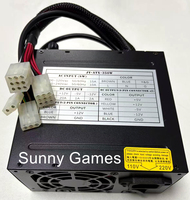Fuente de Alimentación Universal Regulada ATX IP20 de 12V30A 110-240 Voltios AC-DC 380W para Juegos