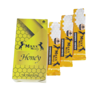 Sirop de miel personnalisé de qualité supérieure, formule de vitalité masculine, performance durable, extrait de racine de maca, à base de plantes, pour adultes