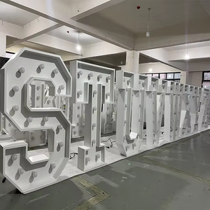 RGB Led lettere luci numeri tendone lettere luminose cartelli <span class=keywords><strong>di</strong></span> nozze Led lettere anteriori lettere - Product Image 6