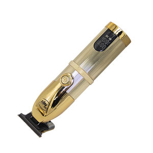 เครื่องตัดผม<span class=keywords><strong>ชาย</strong></span>แบบมืออาชีพแบบชาร์จไฟได้เครื่องเล็มผมมีเสียงรบกวนน้อยใช้กลางแจ้งใช้ภาษาอังกฤษ - Product Image 3