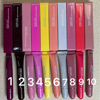 Baume à lèvres hydratant végétalien best-seller, imperméable, teinté aux peptides, baume à lèvres et blush à marque privée