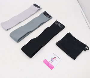 Precio bajo de fábrica Pilates Yoga bandas elásticas de resistencia ejercicio estiramiento banda flexible para entrenamiento de piernas de botín - Product Image 1