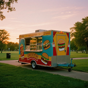 2025 pliable Mobile Bar pliant voiture remorque nourriture Hot Dog chariot - Product Image 3