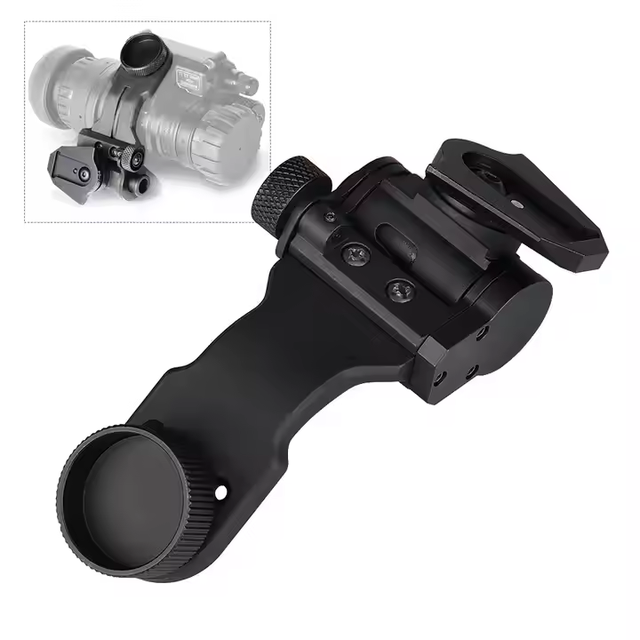 PVS 14 Dovetail J-Arm NVG Mount Aluminum Alloy L4G24 Helmet Mount Bracket Adapter for NVG