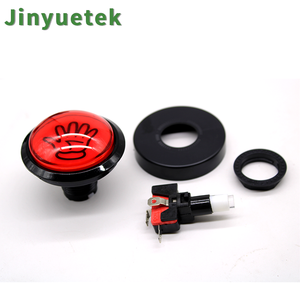 โรงงาน JY ราคาขายส่ง ปุ่มกดแบบกดติดปล่อยดับ ขนาด 60 มม. แบบ LED ส่องสว่าง สำหรับเครื่องเกมอาร์เคด อุปกรณ์เสริม DIY - Product Image 3