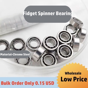 Rodamiento de cerámica híbrido Mini Si3N4 de bajo ruido 688 R188 608 606 para patinaje sobre ruedas en línea <span class=keywords><strong>Fidget</strong></span> <span class=keywords><strong>Spinner</strong></span> - Product Image 2