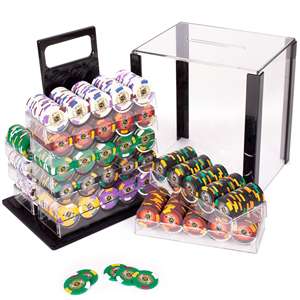 1000 jetons de poker Kings Casino 0,0 g (kg) avec support en acrylique, inventaire Shopify, manuel de réalisation des commandes, continuer - Product Image 4