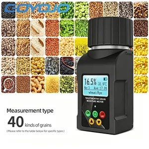 Medidor de Humedad de Granos Portátil, 40 Tipos, Analizador de Semillas de Trigo, Maíz y Arroz, Almacenamiento de Datos Multilingüe - Product Image 2