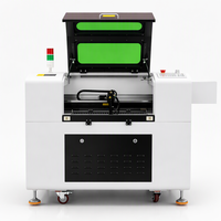 Machine de découpe et gravure laser CO2 certifiée CE 6040 80W 100W avec contrôle Ruida et refroidissement par eau pour le traitement des matériaux non métalliques