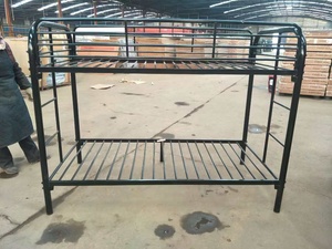 Giường kim loại nóng bán hiện đại giá rẻ trẻ em đôi sử dụng kim loại giường tầng người lớn cho người lớn - Product Image 2