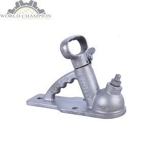 Acoplamiento de liberación rápida 3 agujeros Remolque Caravana Barco <span class=keywords><strong>ADR</strong></span> Probado 2000 KG-Galvanizado - Product Image 1